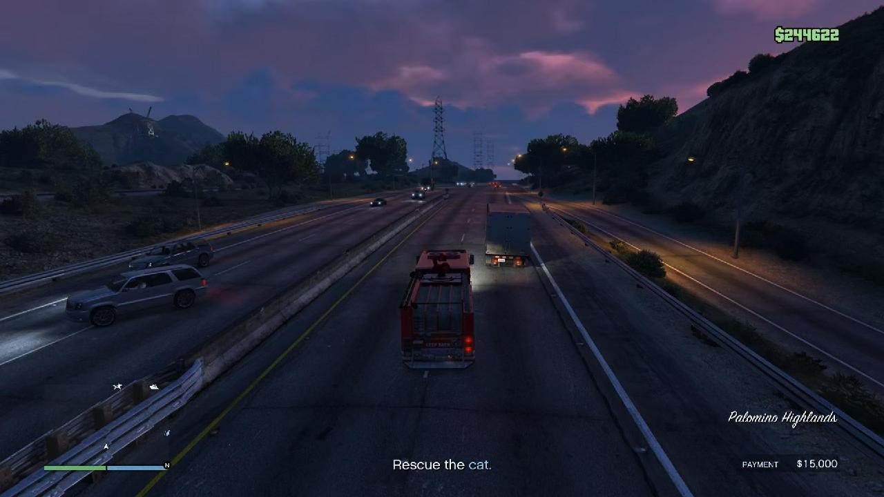 Grand Theft Auto V| Firefighter jobs.......they ight lol