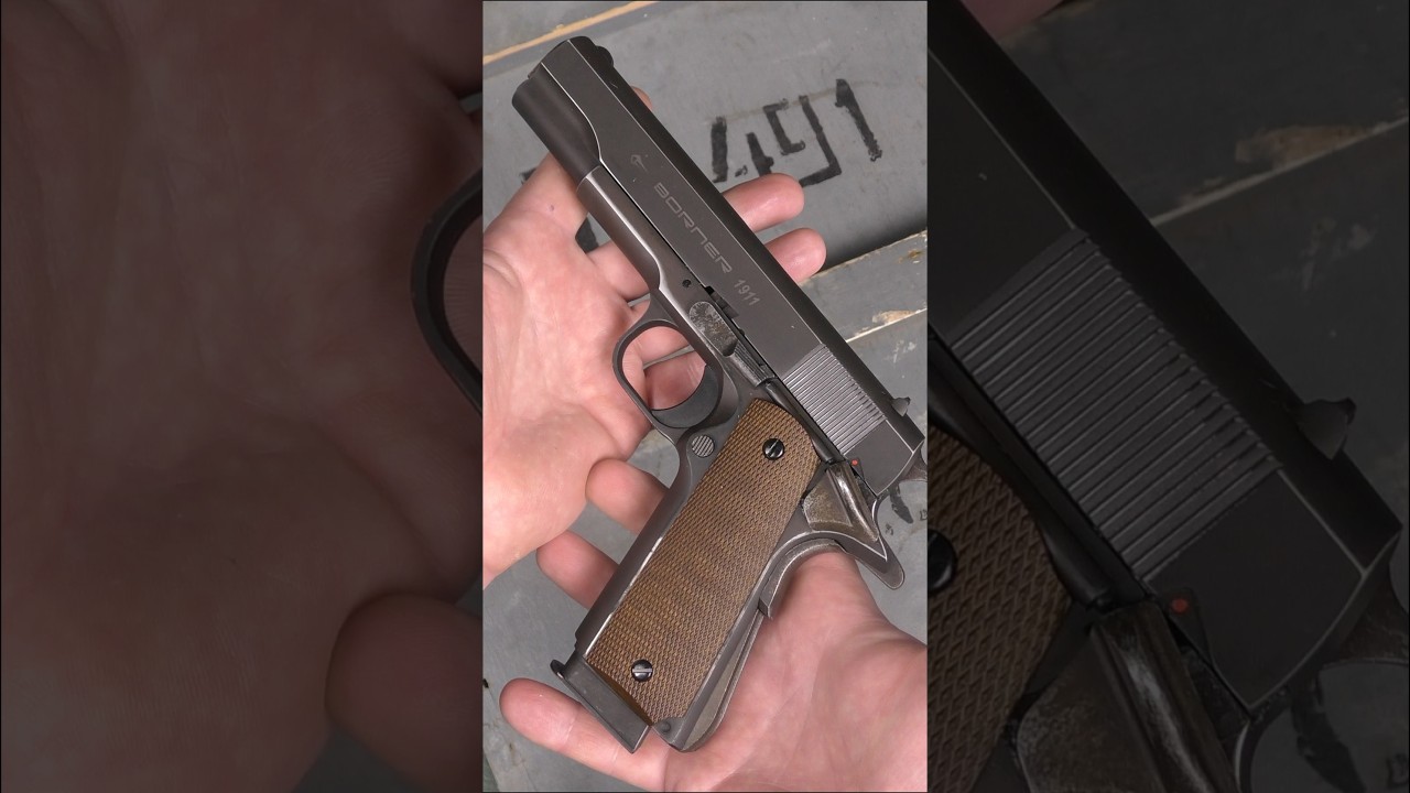 Borner 1911 Blowback - Colt 1911 пневматична версія з функцією блоубек 4,5 мм