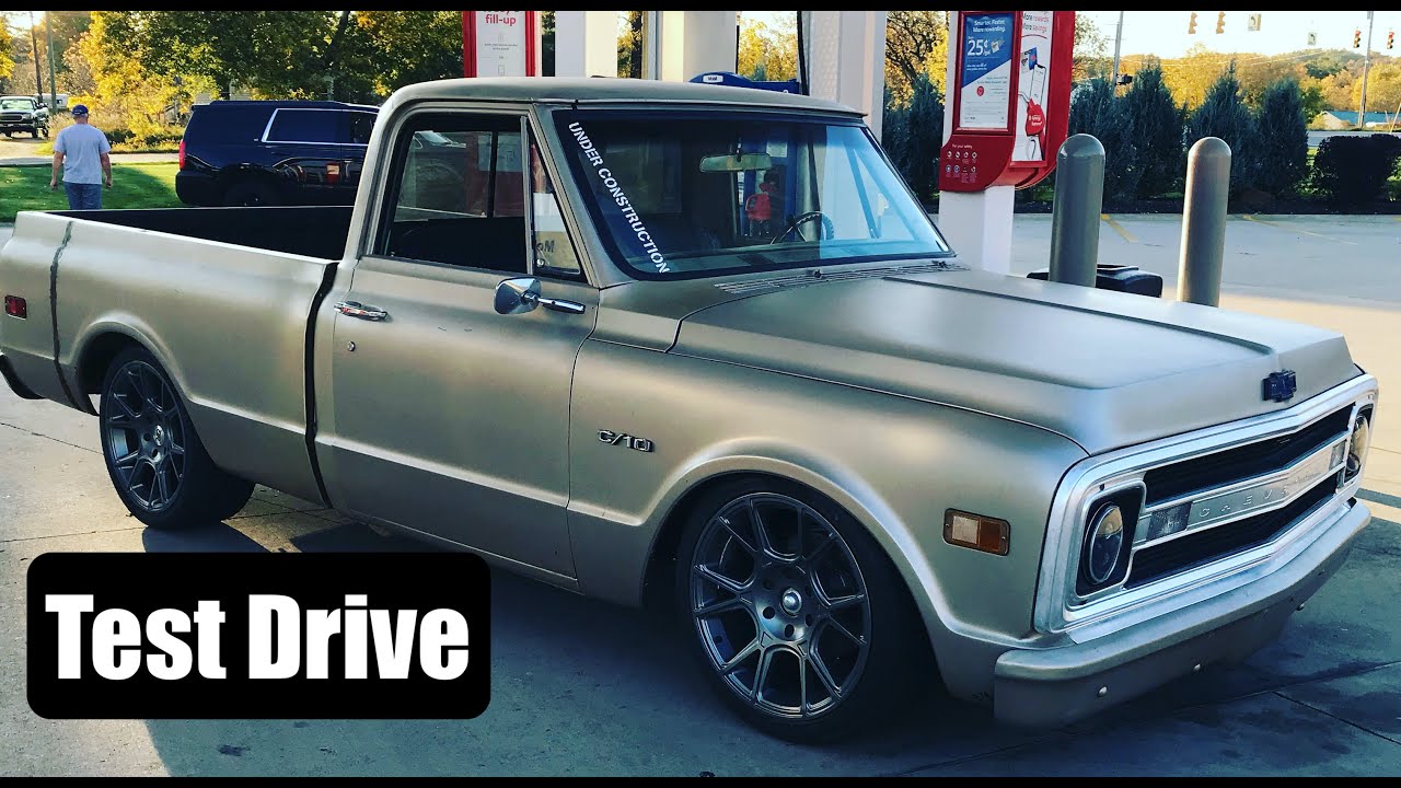 First Test Drive Since LS Swapping my Chevy C10