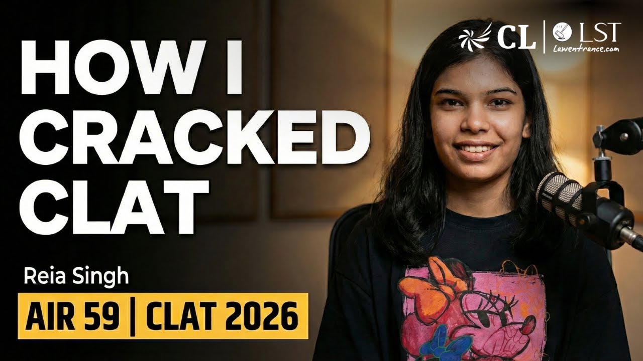 How I Cracked CLAT | AIR 59 CLAT 2026 Strategy, Mocks & Study Plan