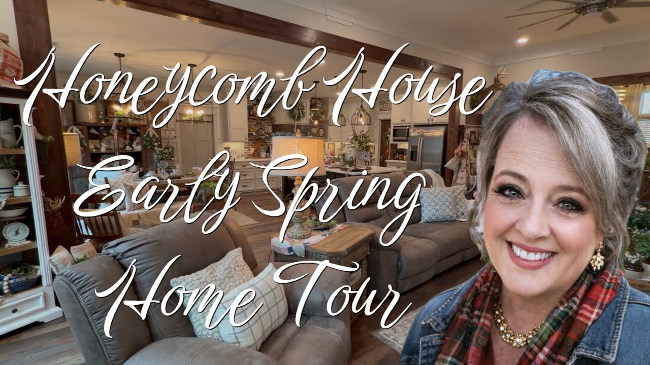 Country ~Cottage ~Vintage ~Farmhouse Style Home Tour - Music Only 