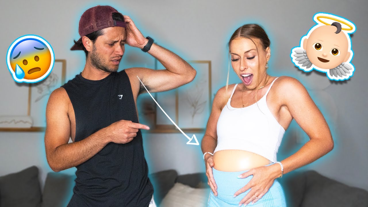 Seeing If He Notices My Baby Bump...