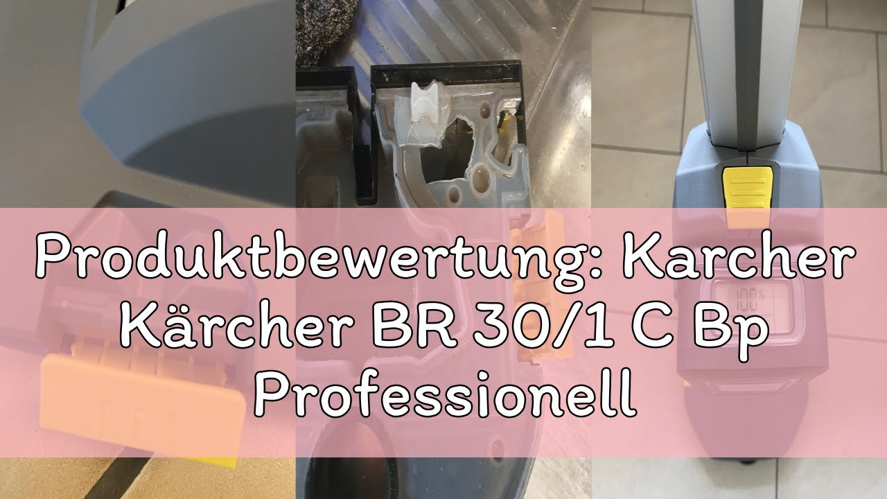 Produktbewertung: Karcher K&auml;rcher BR 30/1 C Bp Professioneller und kabelloser Bodenreiniger, schnell