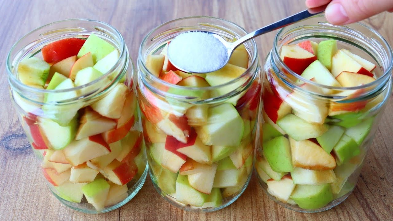Вот как я готовлю яблоки и сохраняю их свежими месяцами! Как приготовить яблочный компот?