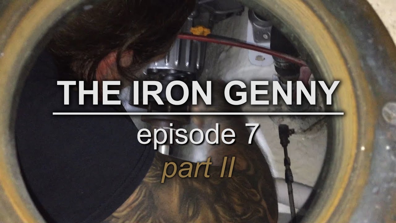 Sailing Vessel Triteia - The Iron Genny - Part II - Episode 7 - Stopping a Leaking Propshaft