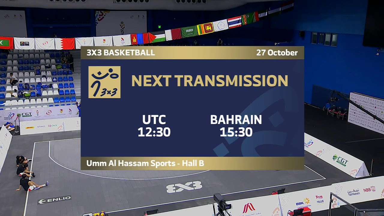 Asian Youth Games Bahrain 2025 - BasketBall 3x3