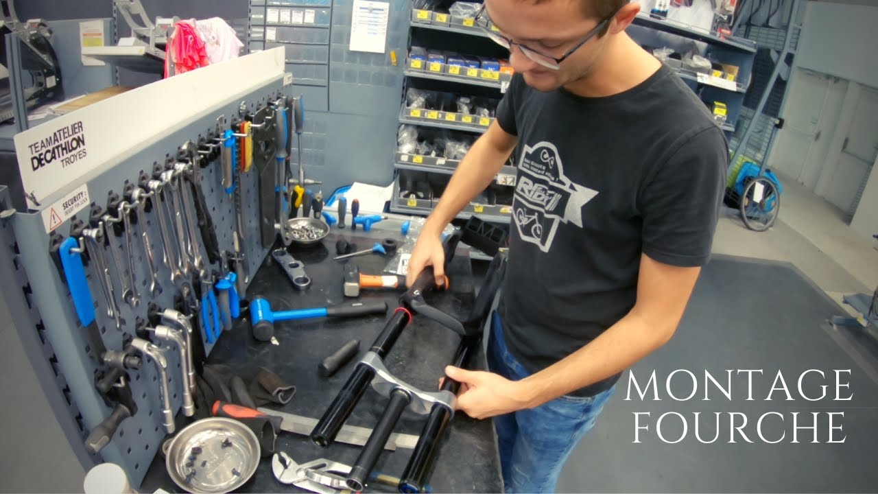 MONTAGE DE MA NOUVELLE FOURCHE || RockShox Boxxer 2019