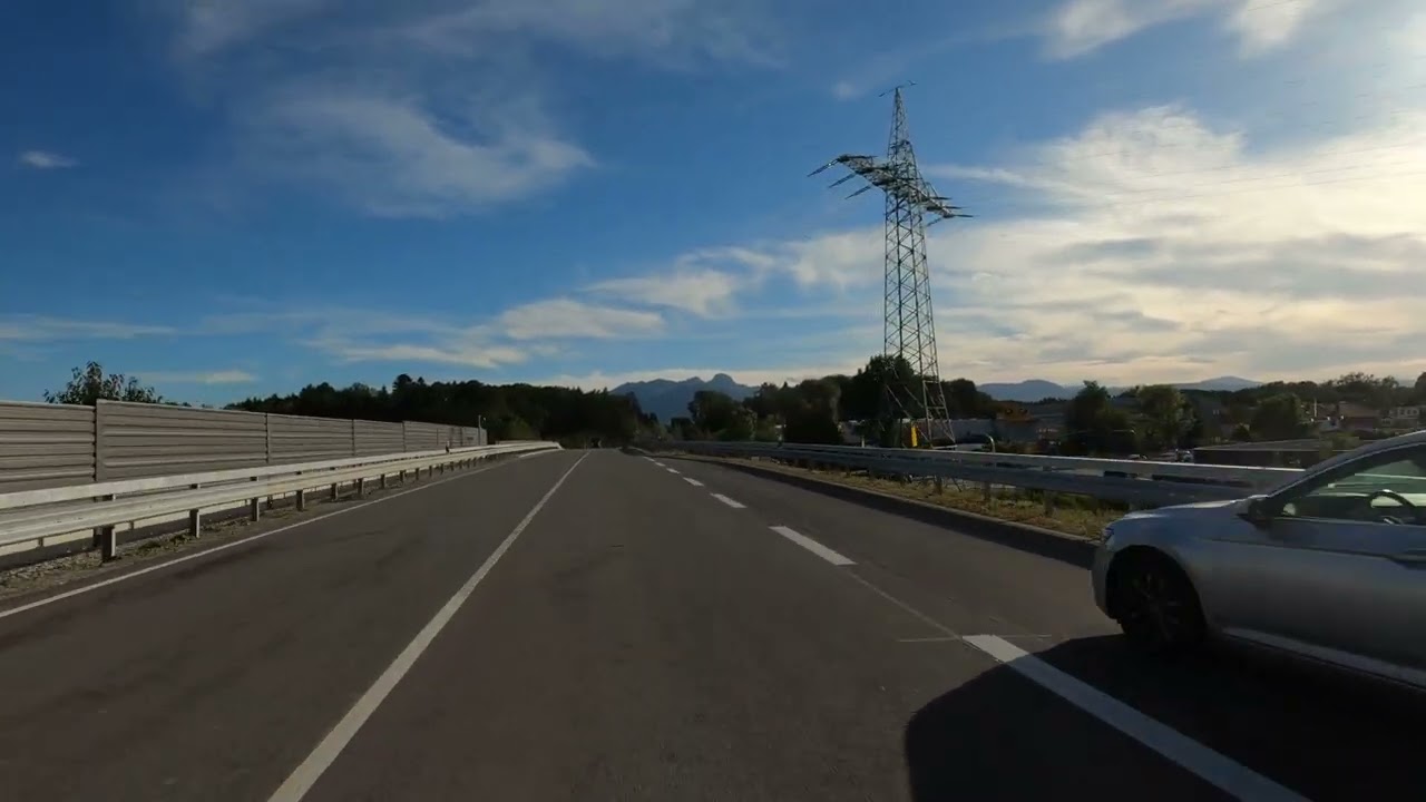 Erstbefahrung der Aicherpark Brücke Rosenheim #bmwmotorrad #bmwrninet #rosenheim