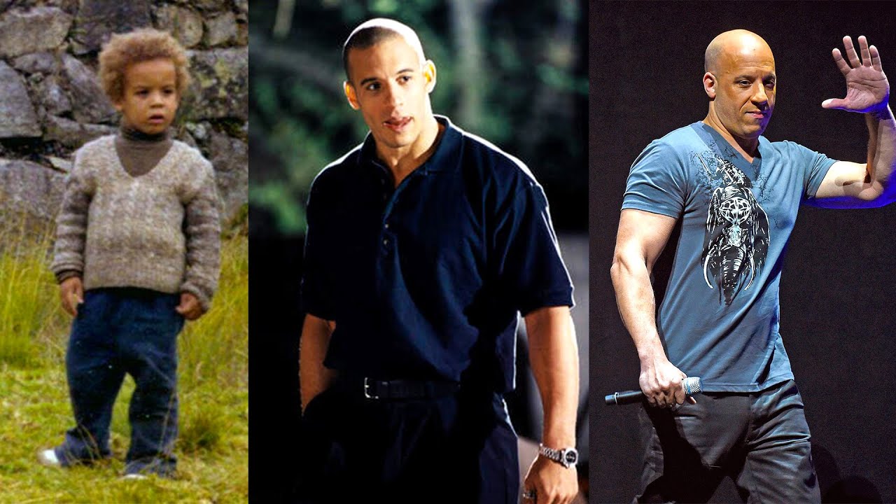 Vin Diesel Transformation From 3 to 54 Years Old