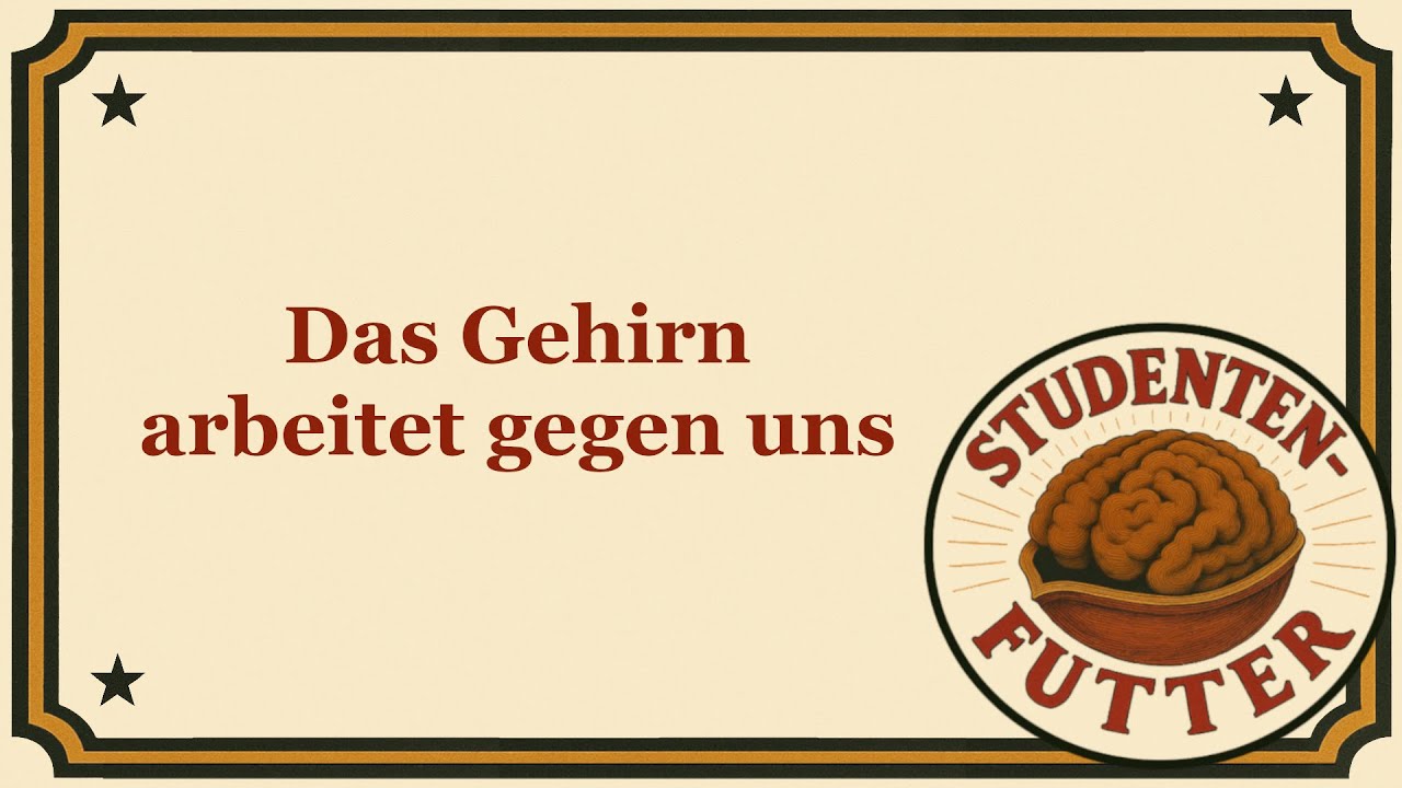 Das Gehirn, ein fehlerhaftes Meisterwerk- Studentenfutter Vortrag