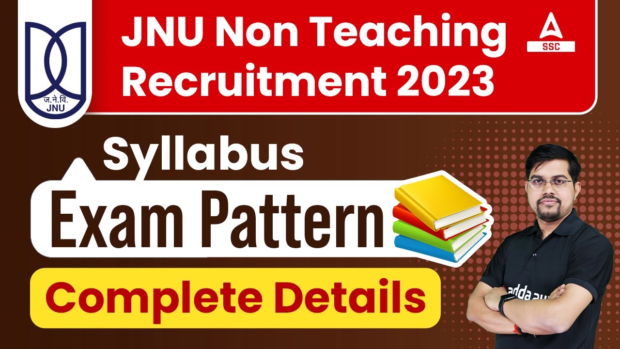 JNU Non Teaching Recruitment 2023 | JNU Junior Assistant Syllabus & Exam Pattern