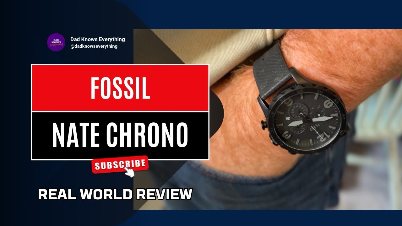 Fossil Nate Chronograph | Should you buy it? A real world review