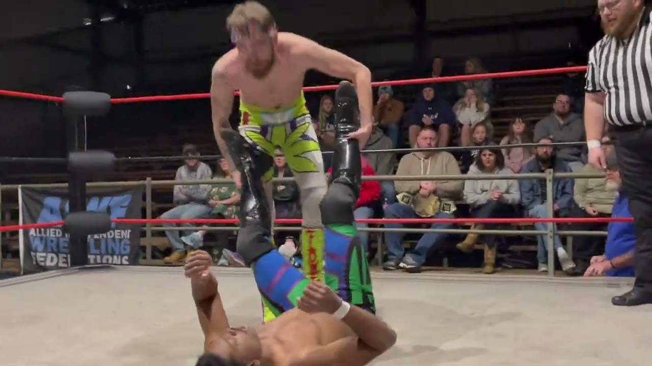 Buddy Flowers vs Jordan Holt/January, 21st 2023/Mount Airy, North Carolina/Veteran's Park
