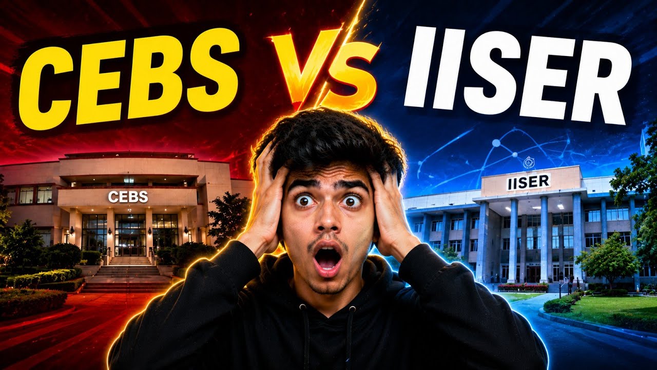 CEBS vs IISER 😱 Which is Better for Research After 12th? Full Comparison 2026