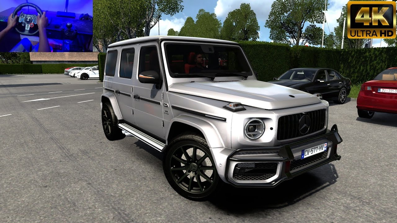 Mercedes-Benz G63 AMG - Euro Truck Simulator 2 | ETS2 1.49 | Logitech G29 Gameplay