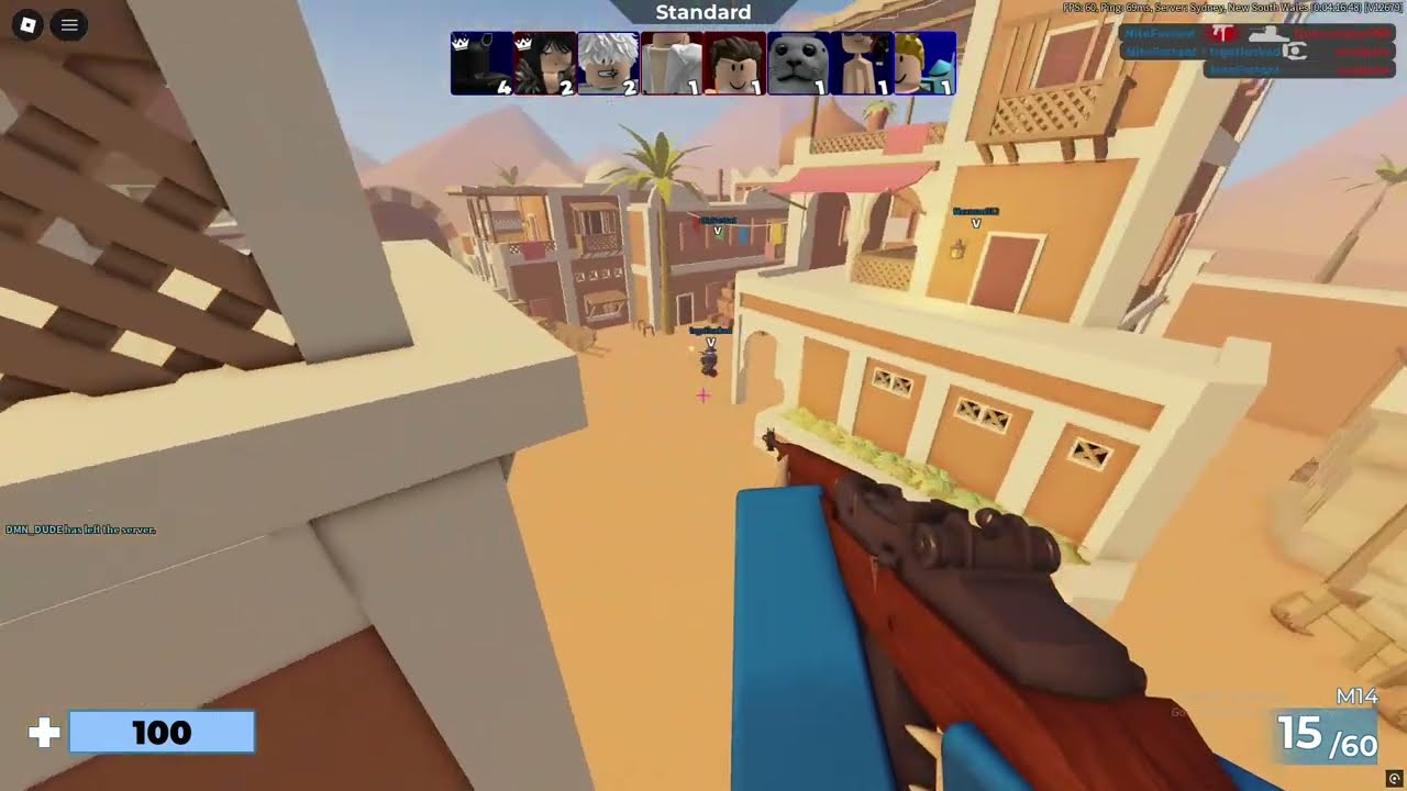 Playing Roblox Arsenal till I get better (Day 1)