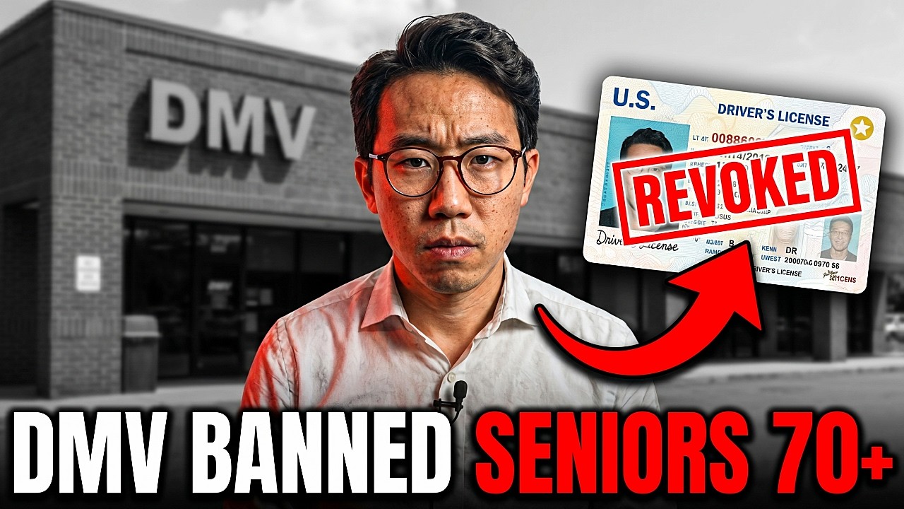 🤯 DMV JUST BANNED ONLINE RENEWALS FOR SENIORS 70+ (Check Your License Now)