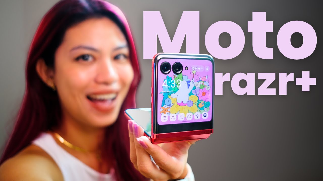 Moto Razr+ unboxing + CAMERA tour