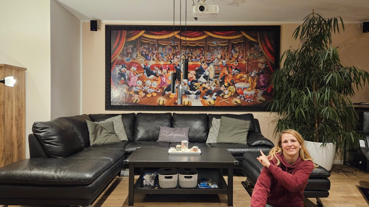 Anleitung XXL Puzzle aufhängen - Teil 5 | xxl disney puzzle on the wall - Part 4 | Tutorial | Finale