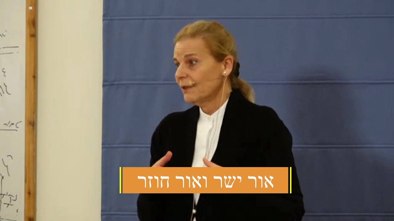 מושגים בקבלה במשכן הכוונה  - אור ישר ואור חוזר