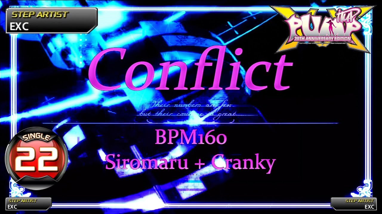 [PUMP IT UP XX] Conflict S22