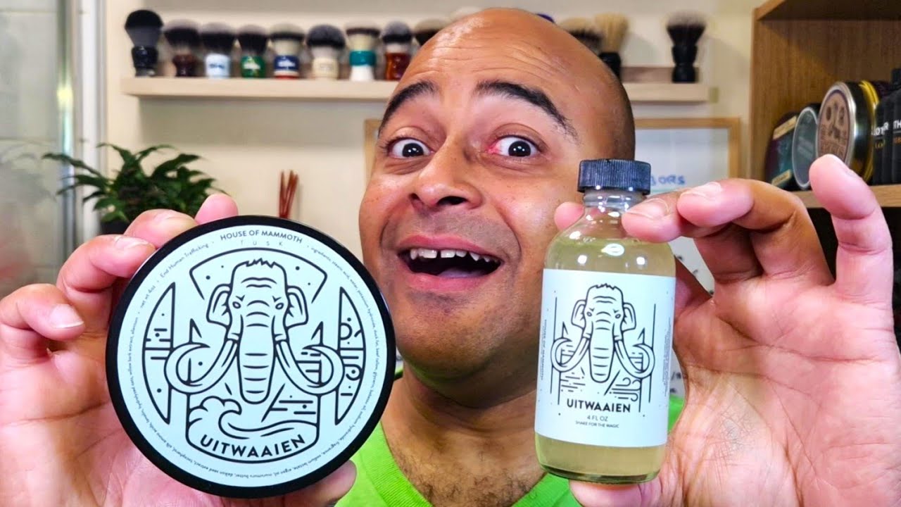 ASMR SHAVE UITWAAIEN Set by House of Mammoth first try.