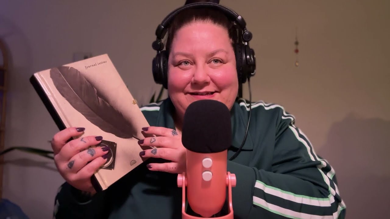ASMR lecture journal intime