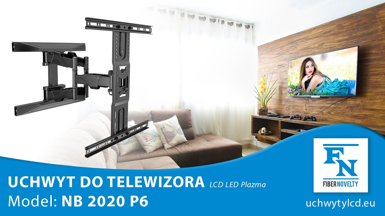 2020-P6 - Wysokiej jakości obrotowy uchwyt do telewizor&oacute;w LCD LED Plazma 45