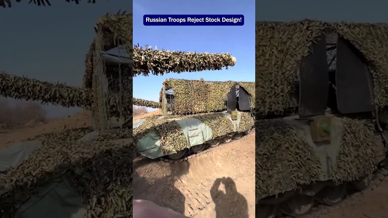 Russian Tank Crews Take Matters into Their Own Hands! T-72B3 Upgrade!