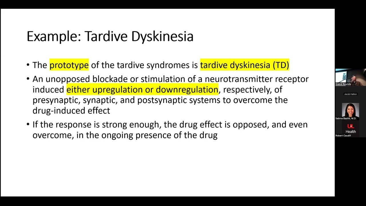 Dr. El-Mallakh: The Tardive Syndromes (Academic Hour 12/12/2024)