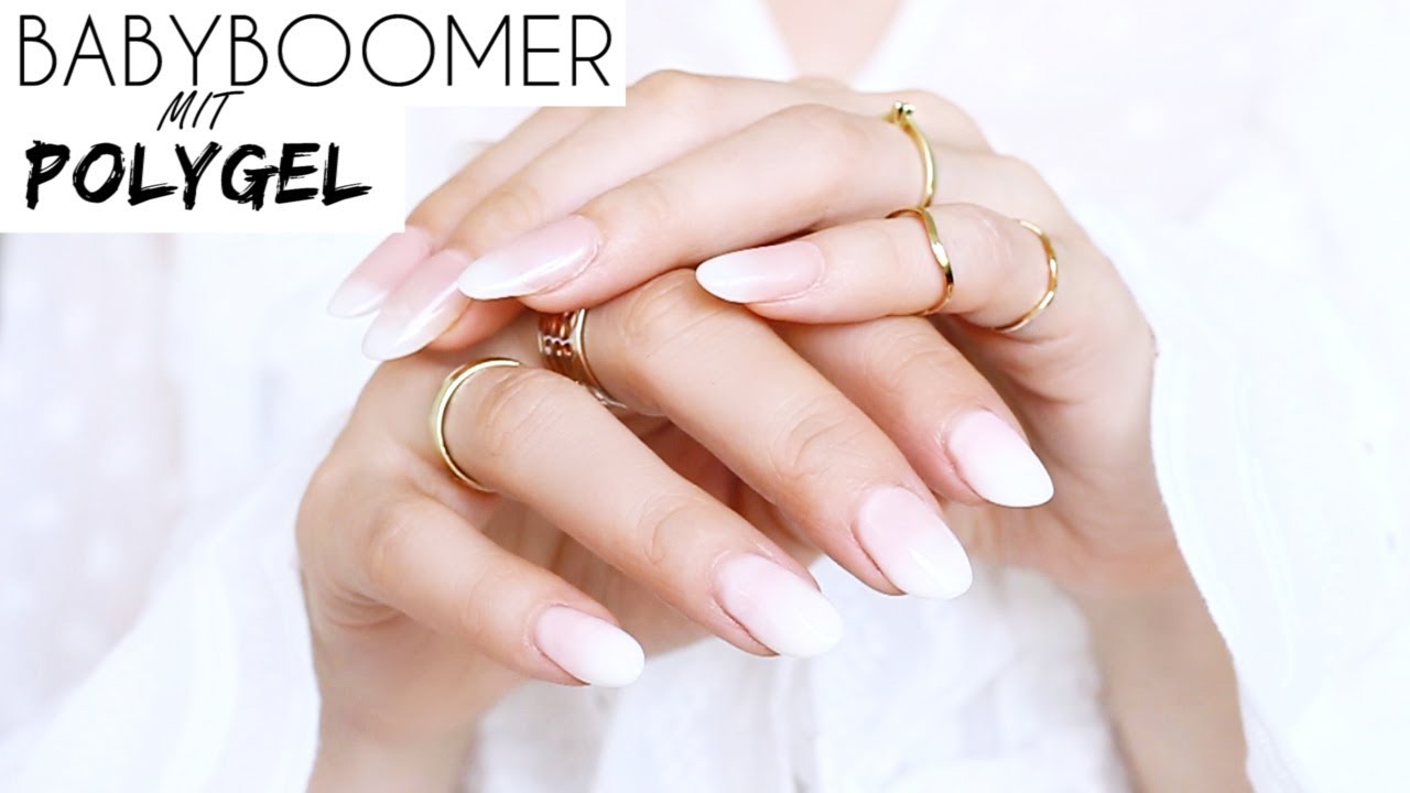 BABYBOOMER Nägel (French Ombré) mit POLYGEL | Nails »Lalalunia«