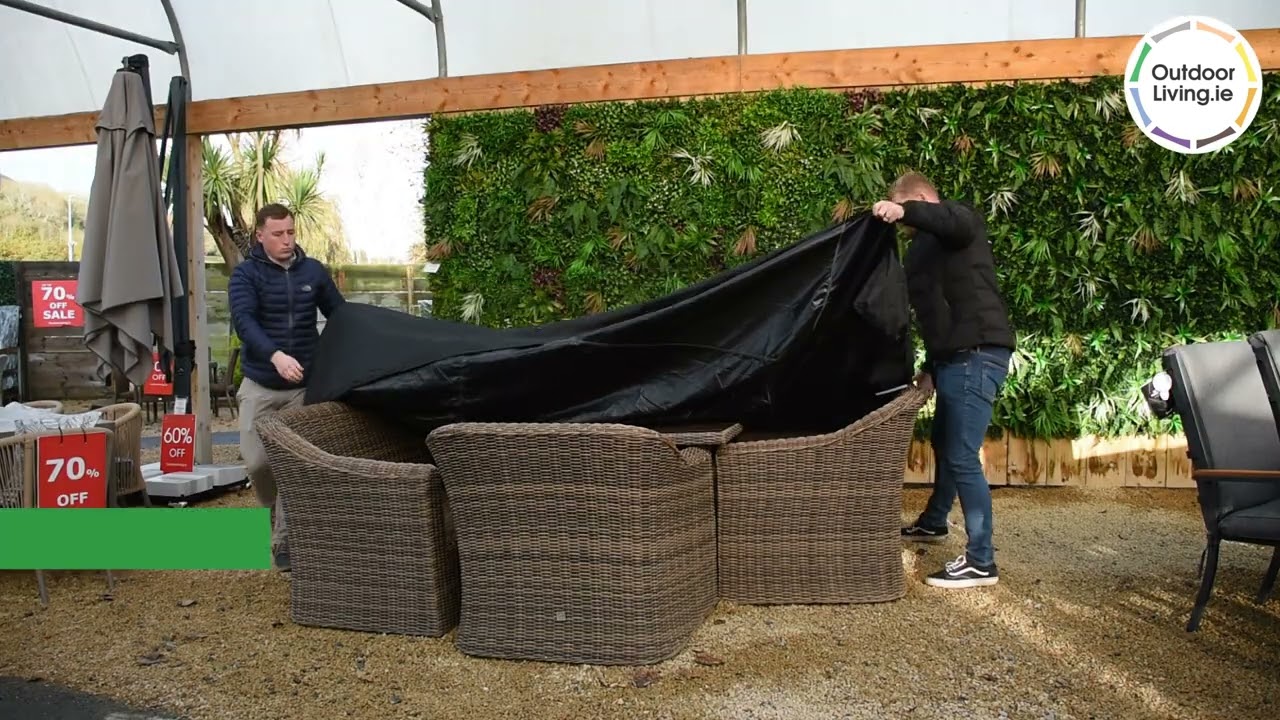 How To Secure Furniture Cover - AeroCover