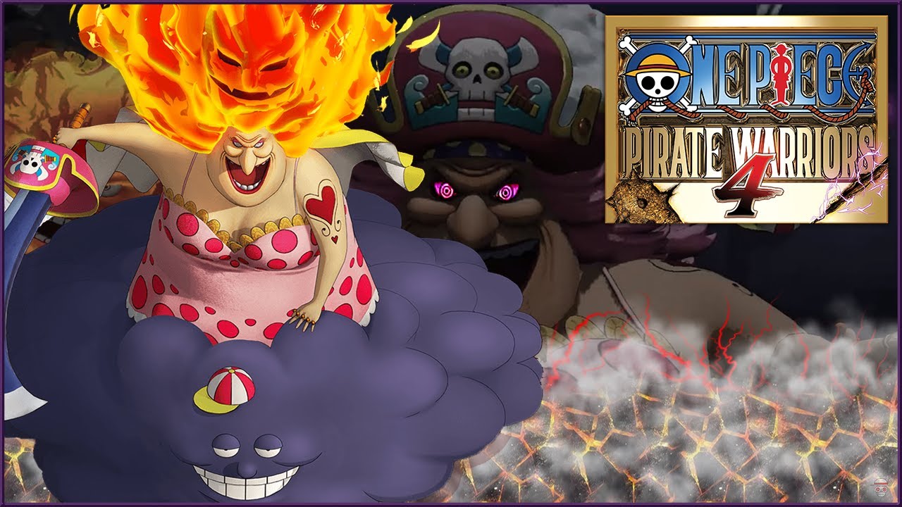One Piece Pirate Warriors 4 Big Mom Gameplay/Moveset | OPPW4 Charlotte BIG MOM Showcase [HD]