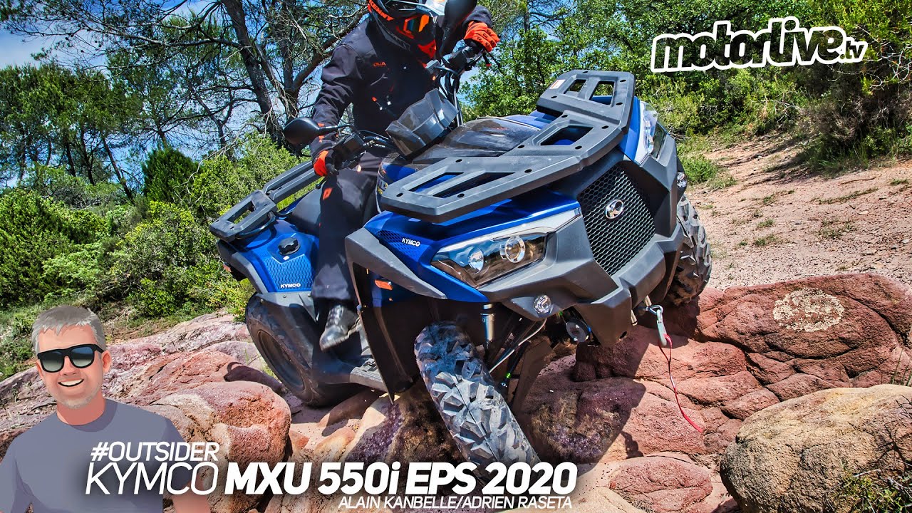 KYMCO MXU 550i EPS 2020 : L'OUTSIDER ! | ESSAI QUAD MOTORLIVE