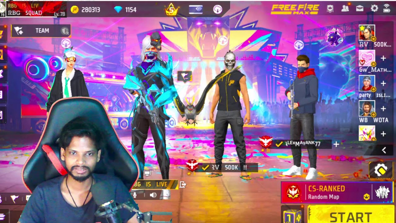 FREE FIRE LIVE CUSTOM ROOM GIVEAWAY | FF LIVE TEAM CODE GIVEAWAY#freefire #classyff #raistar #fflive