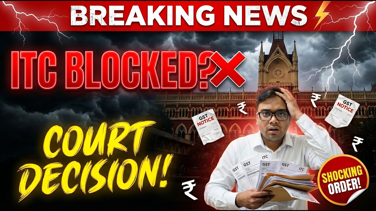 BIG TENSION FOR GST TAXPAYERAS |  High Court Big Order for Taxpayers | Latest GST Update 2026