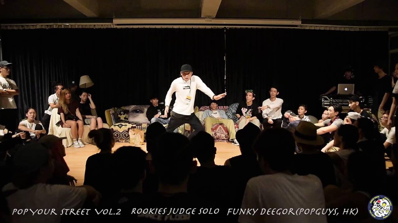 【Rookies Judge Solo】 PopYourStreet vol.2 FunkyDeeGor (Popguys)
