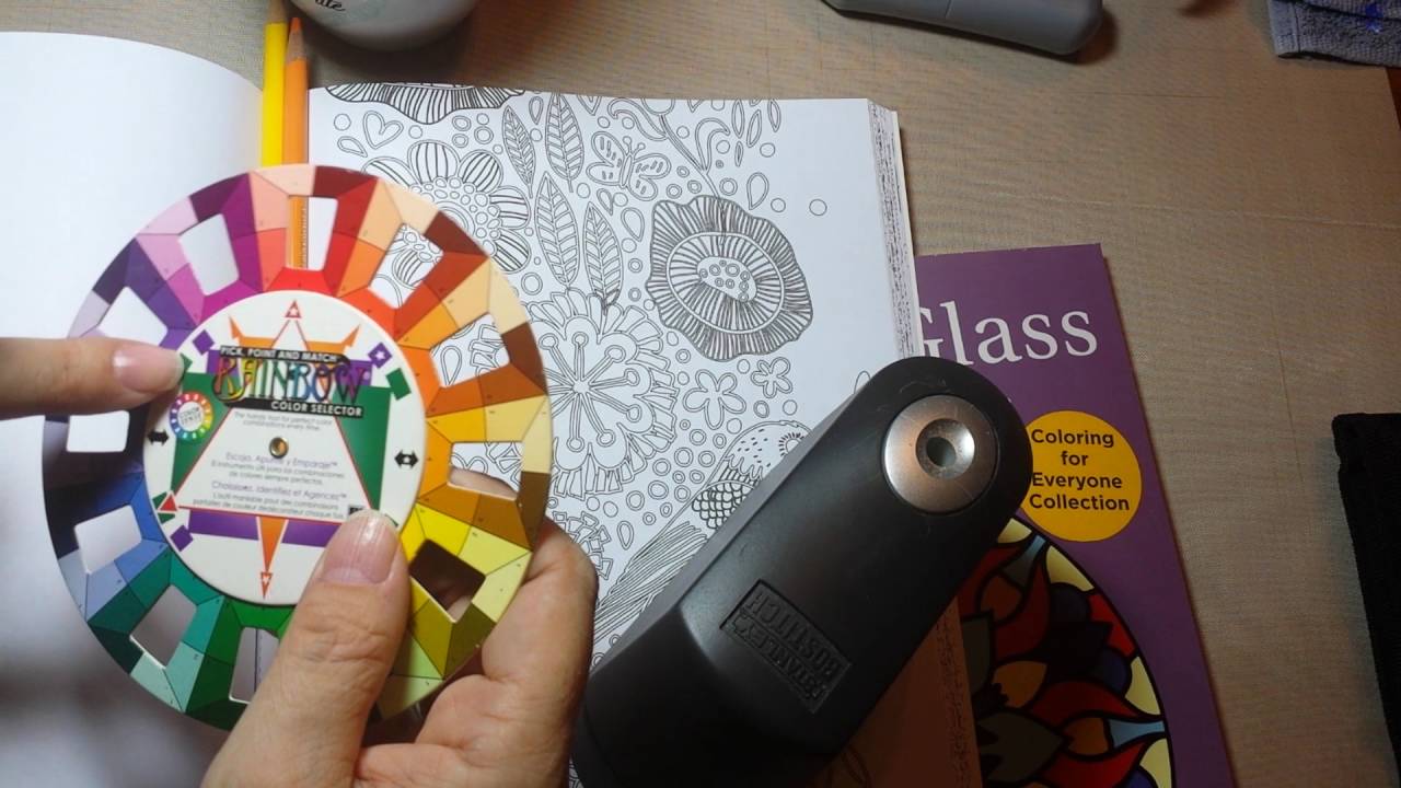 Coloring Books and the Color Wheel