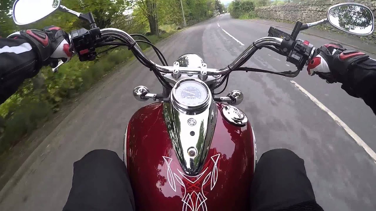 1st Trip Out On Cherry-Yamaha Dragstar 125