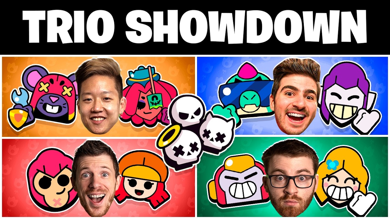 BRAWL STARS TRIO SHOWDOWN TOURNAMENT!