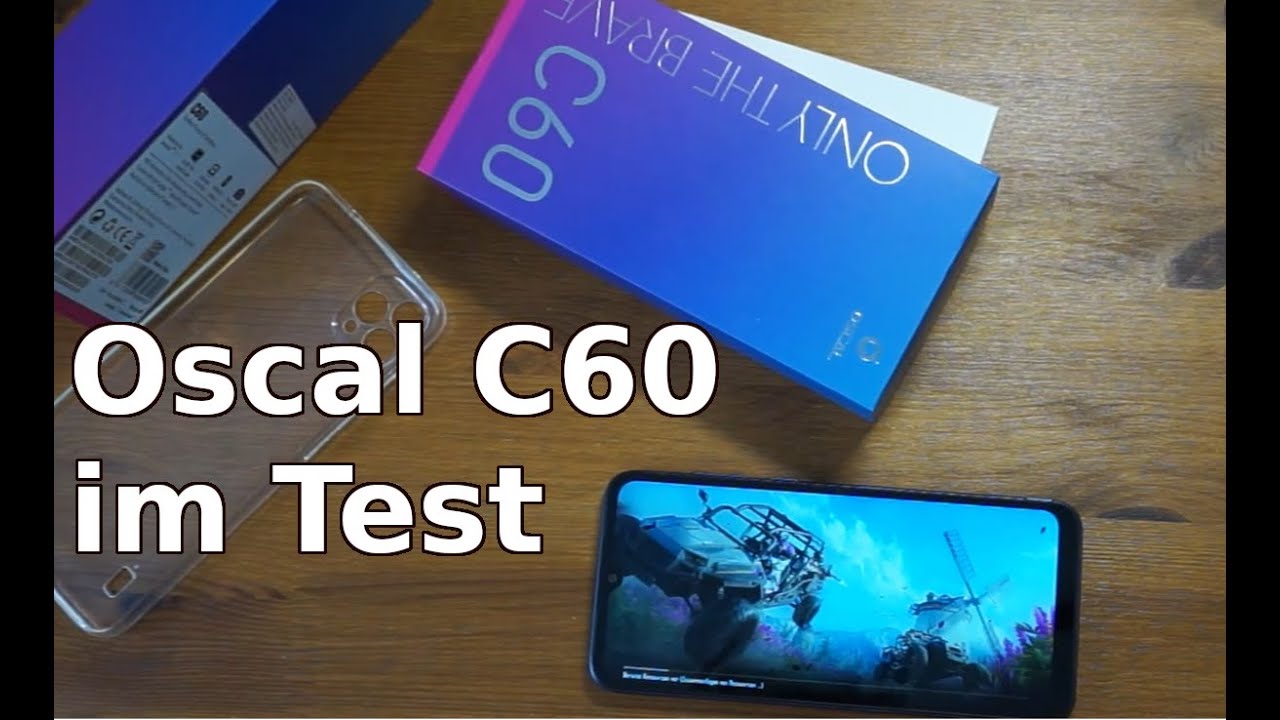 Oscal C60 von Blackview Test: starkes Einsteiger-Smartphone mit Android 11, schnell, aber mit Macken