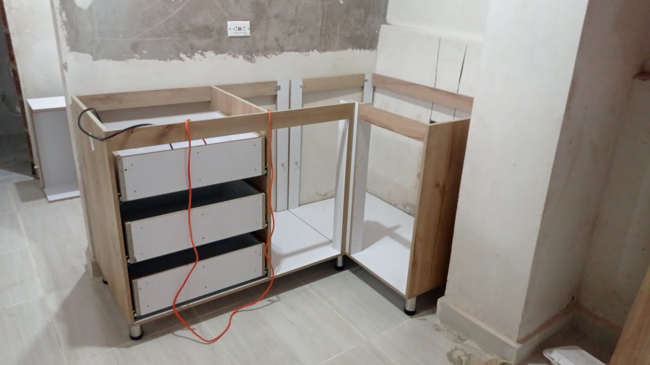 CÓMO HACER COCINA MUEBLE ESQUINERO