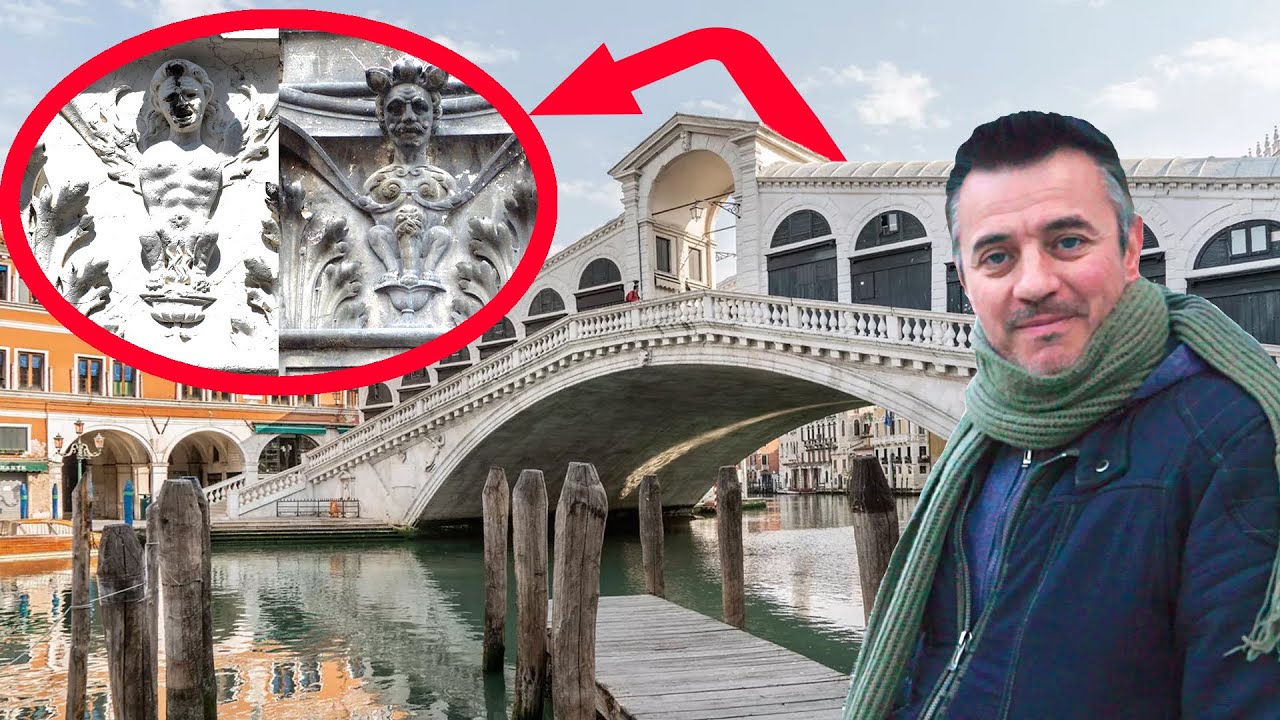 VENICE - ITALY: THE RIALTO BRIDGE AND ITS FUNNY STORY ON THE GRAND CANAL