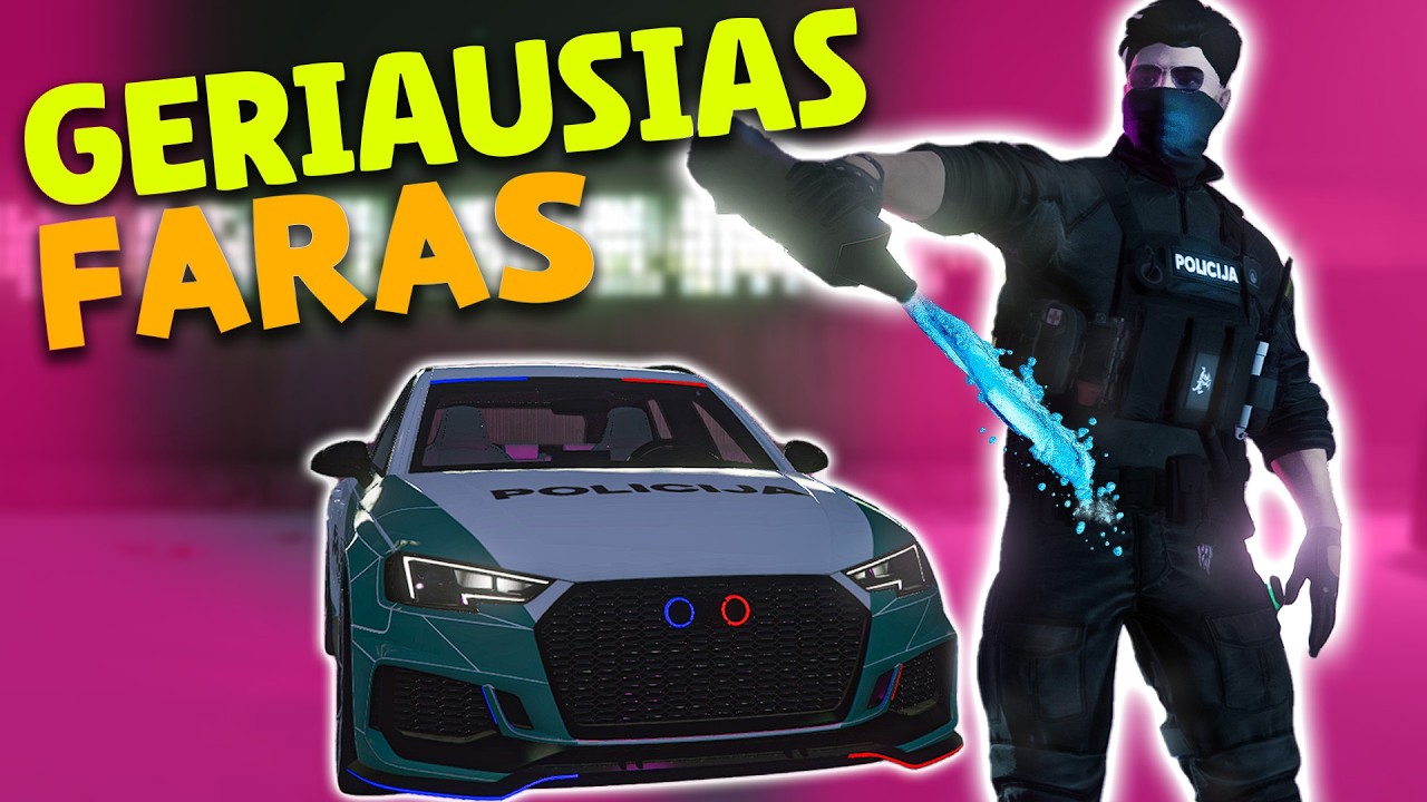 Geriausias Kaimelių Pareigūnas??? SALOTOS #fivem