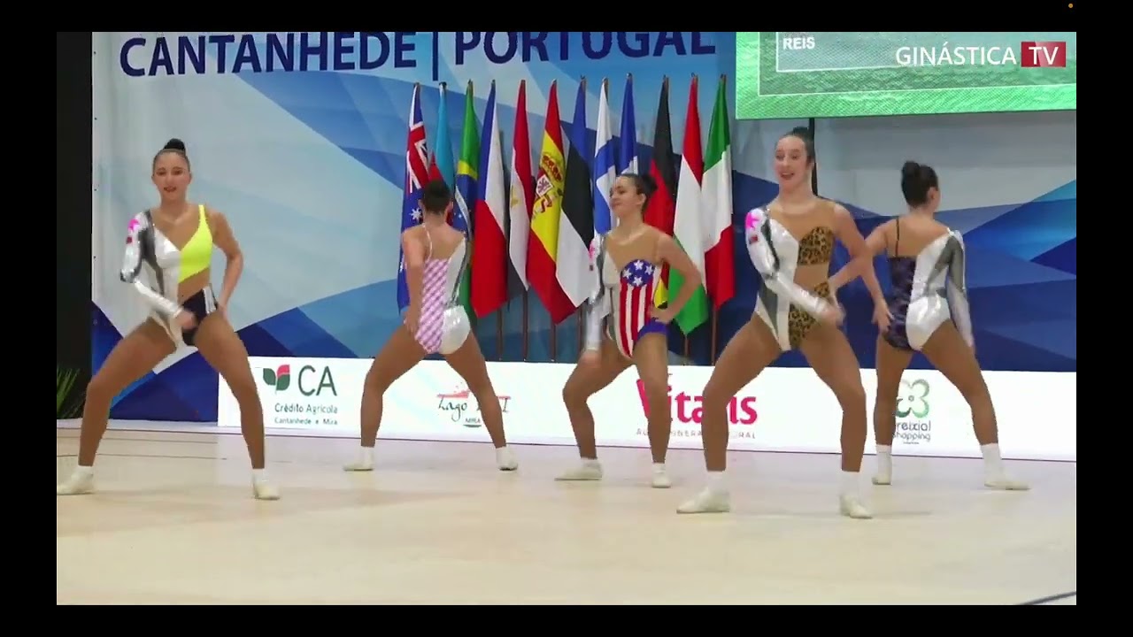 PORTUGAL (POR CAGPD) - AG GROUP qualifications  Aerobic gymnastic Fig open 2024, CANTANHEDE