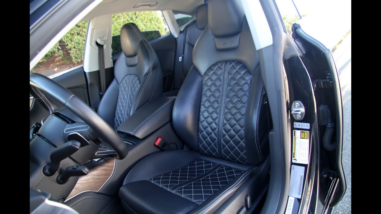 How to: 2012-2018 Audi A7 interior swap with S7 Seats BEFORE & AFTER