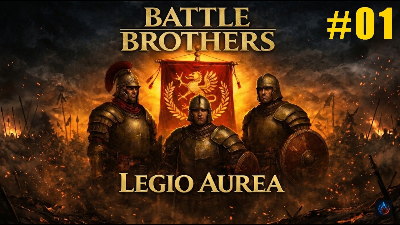 Battle Brothers Gameplay – Rise of the Golden Legion | Legio Aurea Episode 1 (No Commentary)