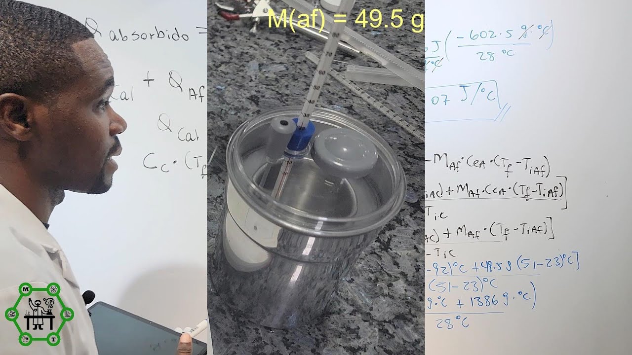 Determinando la Capacidad Calorífica de un Calorímetro | Experimento y Cálculos