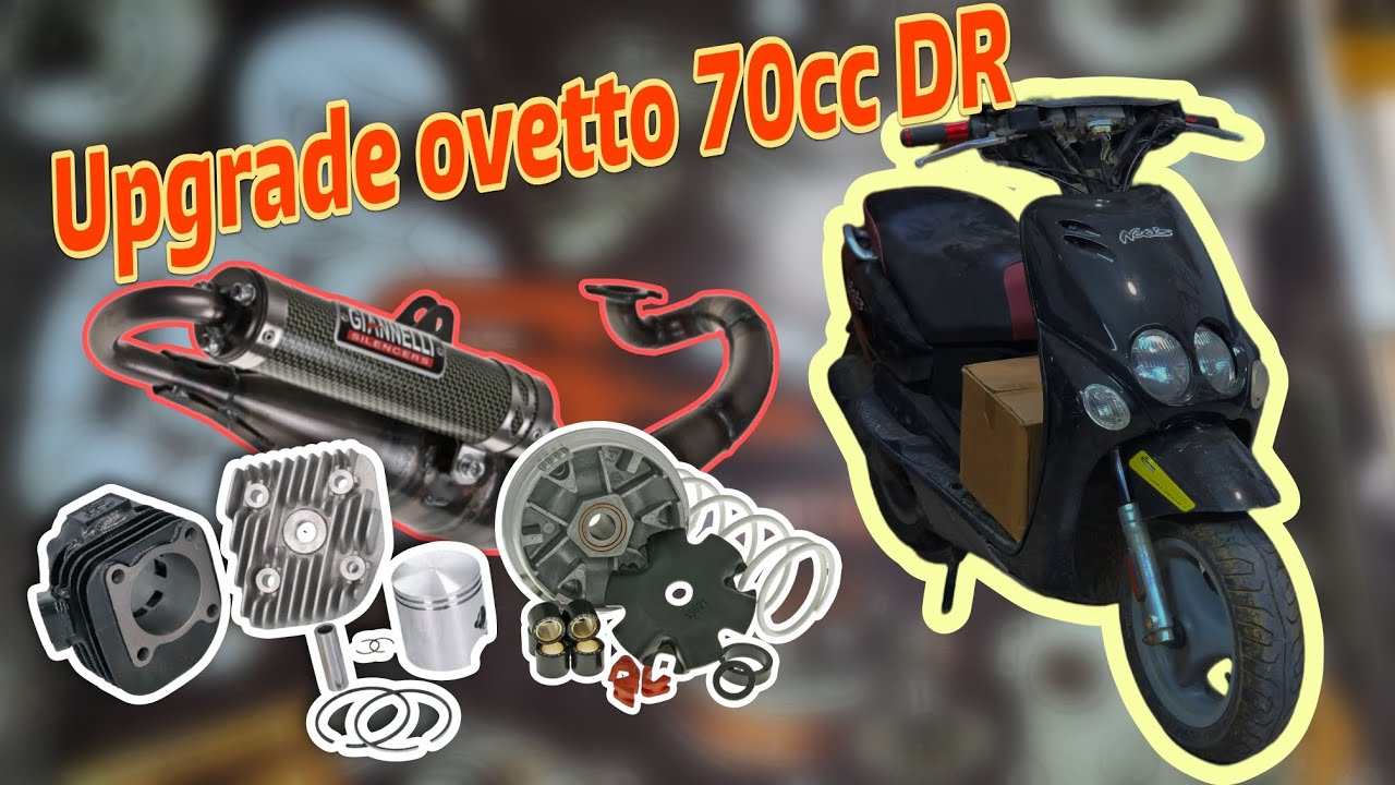 Upgrade ovetto 70cc DR parti 2