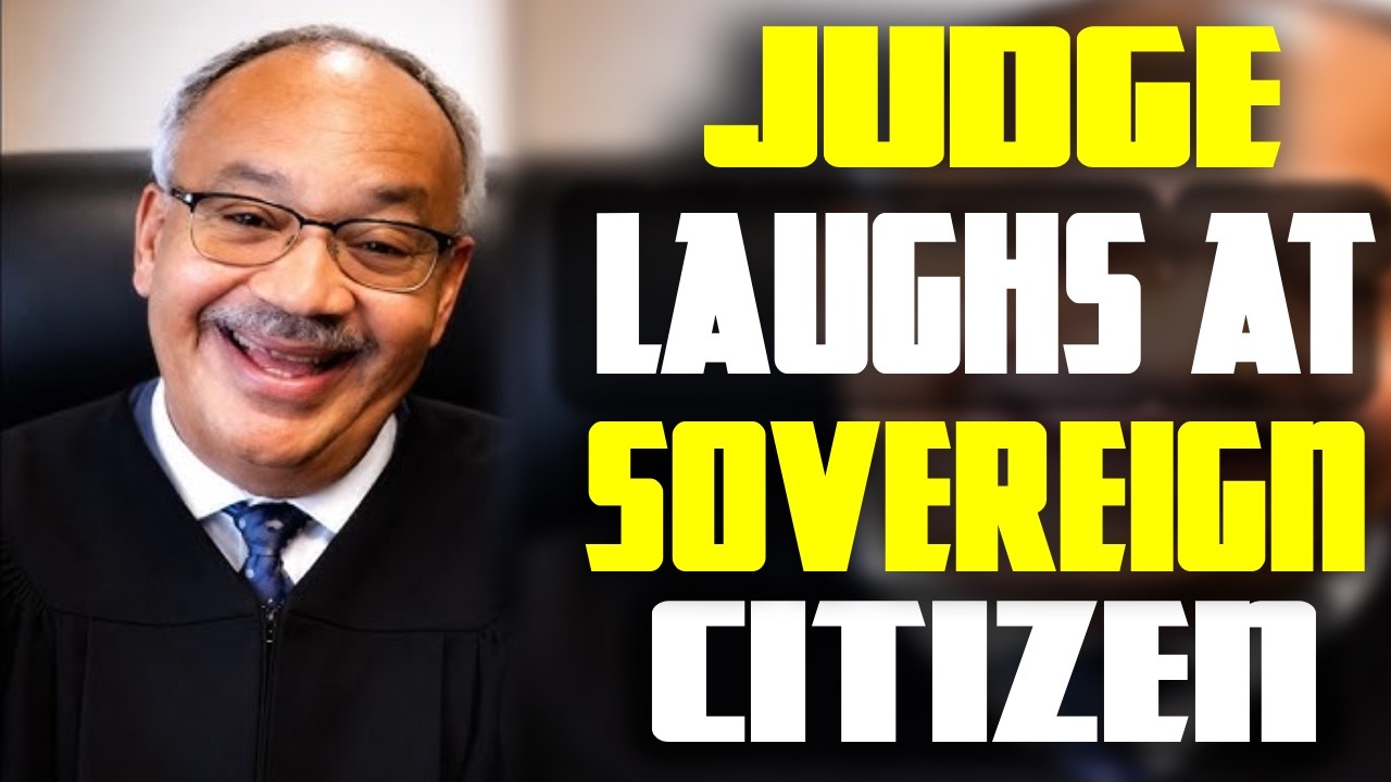 Judge Literally Laughs At Sovereign Citizen's Paperwork In Court... PRO SE FAIL!!!